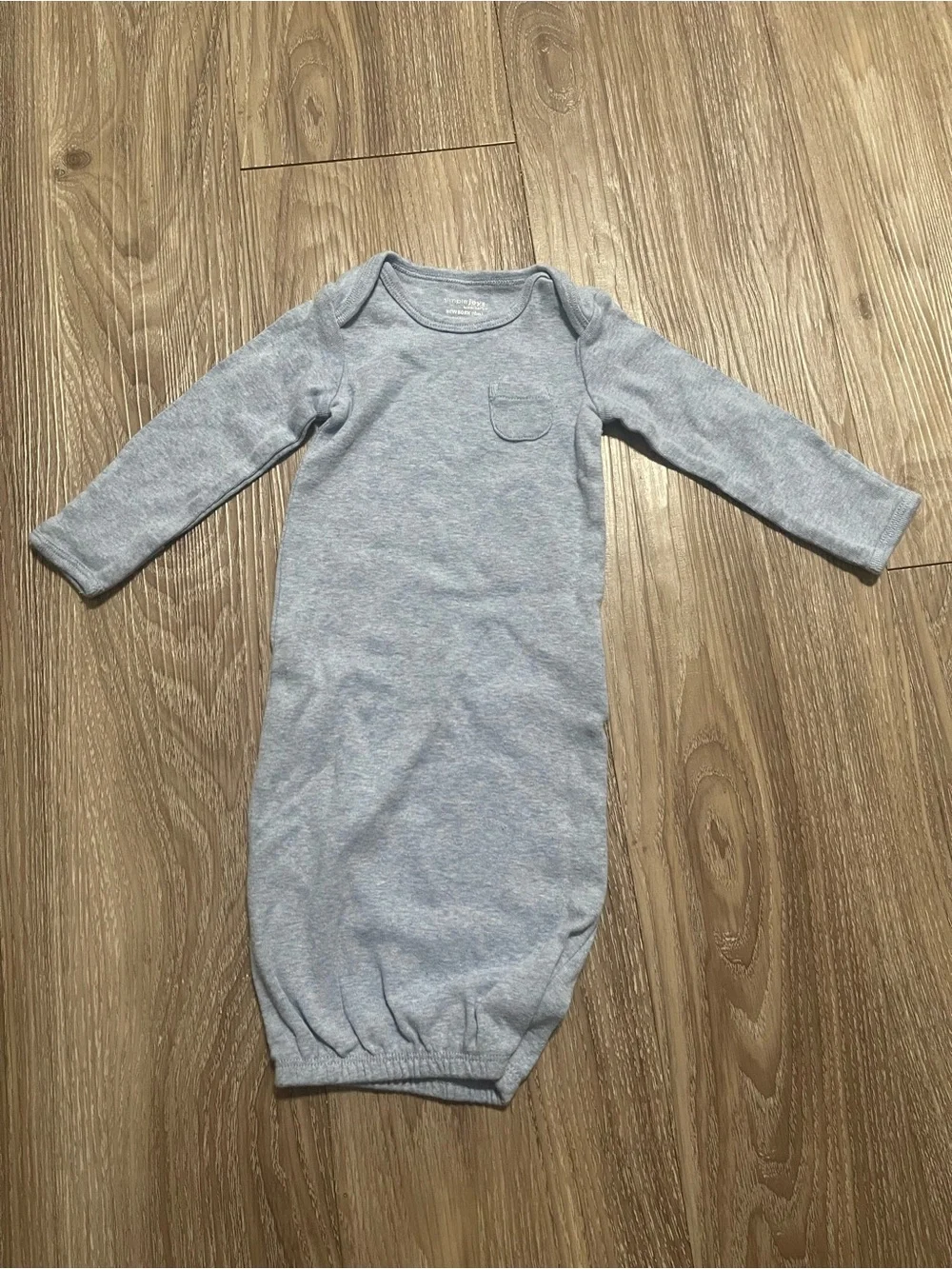 3-Pack Newborn Baby Sleep Gowns - Blue, Whales, Sunshine